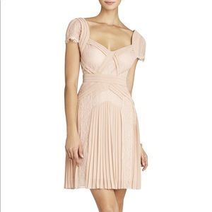 BCBG Maxazria blush pink dress